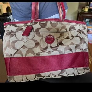 Coach diaper bag